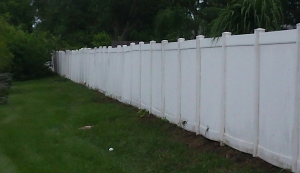 Anytime Pressure Cleaning. - Rockledge, FL. Part of fence I washed.