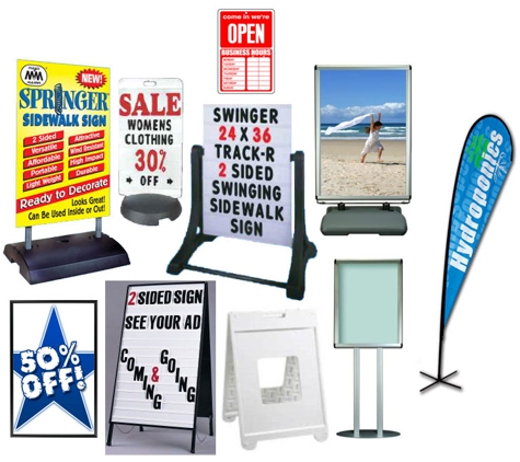 Printing Design Signs - Great Neck, NY. Sign Stands