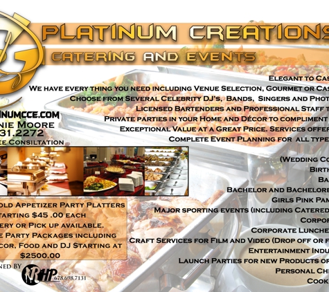 Platinum Creations Catering &Events - Jonesboro, GA