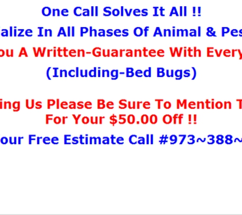 New Jersey Animal & Pest Control Specialists