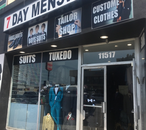 7Day Mens Wear - Los Angeles, CA. OPEN 7 DAYS A WEEK