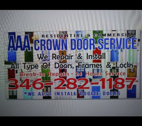 AAA Crown Door Service - Houston, TX