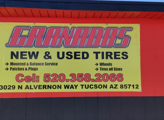 Granado's Tire Shop - Tucson, AZ. 3029 N ALVERNON WAY