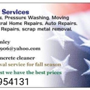 Stanley Services - Moving Services-Labor & Materials