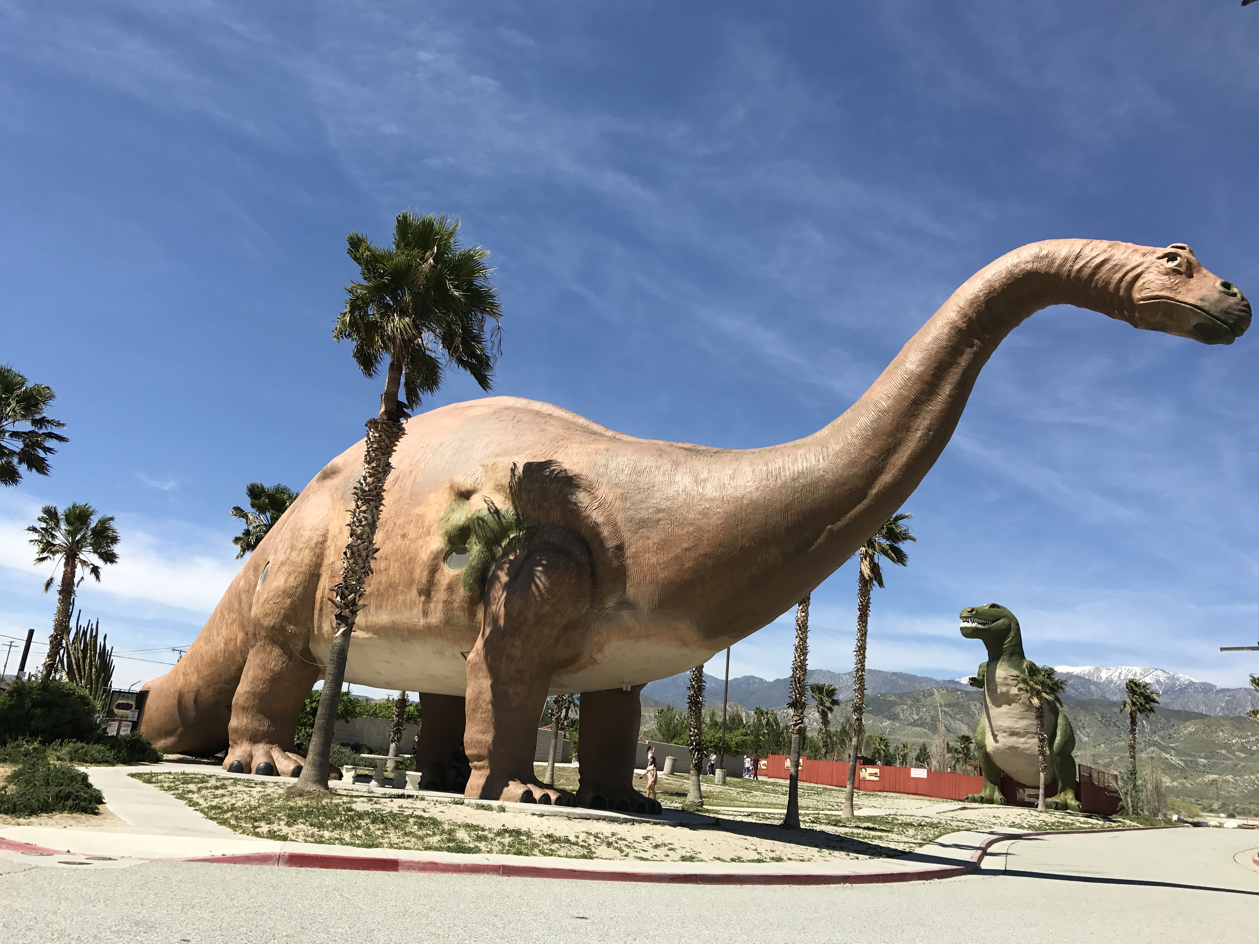 giant dinosaurs palm springs