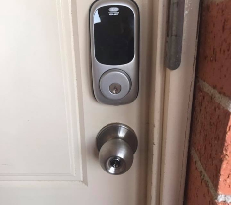 South Coast Lock & Key - Fairy Meadow, NSW. Lockwood Electronic Lock Installation - Front