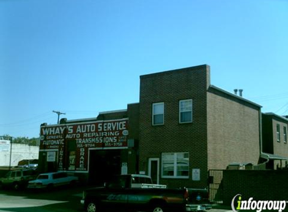 Whay's Auto Service - Baltimore, MD