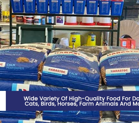 MacCallum & Co. Wide Variety Of High-Quality Food For Dogs, Cats, Birds, Horses, Farm Animals And More