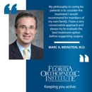 Marc A. Weinstein, M.D. - Physicians & Surgeons, Orthopedics