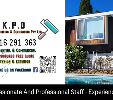 Kane's Painting & Decorating - Munno Para, SA. Passionate And Professional Staff - Experienced