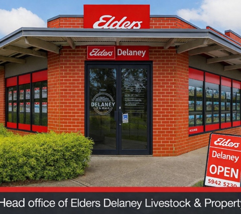 Elders Delaney Livestock and Property Bunyip - Bunyip, VIC. Head office of Elders Delaney Livestock & Property