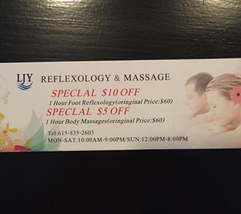 LJY Reflexology - Hermitage, TN