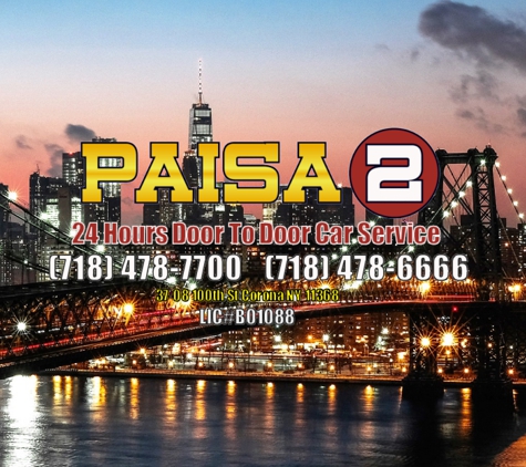 Paisa 2 Car Service - Woodside, NY