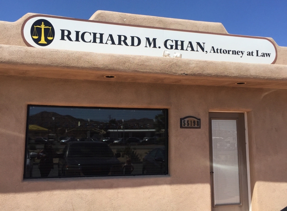 Richard M. Ghan, Attorney - Yucca Valley, CA
