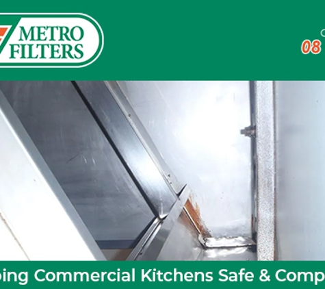 Metro Filters - East Victoria Park, WA. Keeping Commercial Kitchens Safe & Compliant