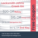 Locksmith Johns Creek GA - Keys