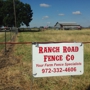 Barbed wire fence installation