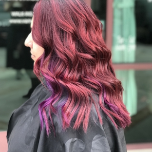 Vamp Salon LLC - Oakley, CA. Burgundy Purple at Vamp Salon LLC