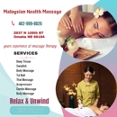 Malaysian Health Massage - Massage Therapists