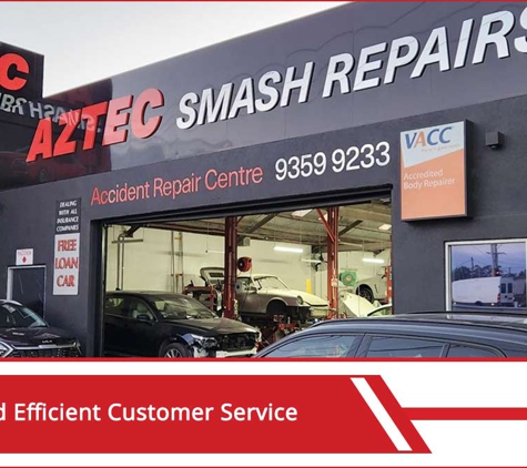 Aztec Smash Repairs - Fawkner, VIC. Reliable And Efficient Customer Service