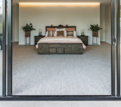 Bradnam's Windows & Doors - Carrum Downs, VIC. Black Aluminium Sliding Door