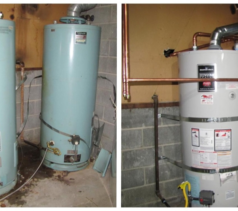 Jet Plumbing Heating & Drain Services - Sparks, NV. Before & After