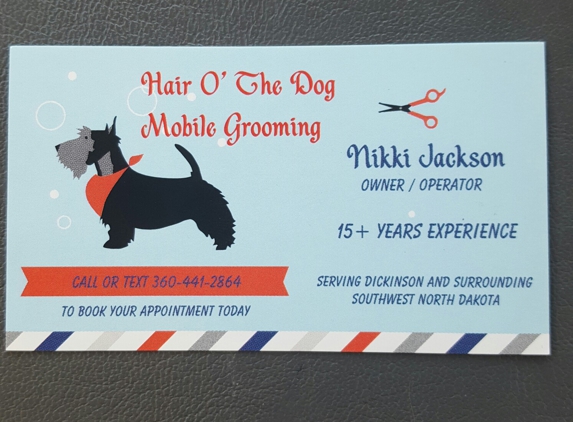 Hair O' The Dog Mobile Grooming - Dickinson, ND