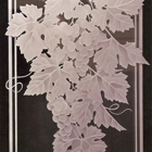 Etchings-Custom Etched Glass Bonnie Brown Design