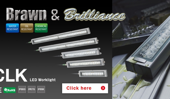 Patlite ANZ Distribution - Signals ANZ - Melbourne, VIC. PATLITE CLK IP69K Industrial LED light bars LED Fluro Replacement CNC