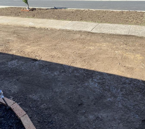 Aussie Constructions Pty Ltd - Wandin North, VIC. Disregard front lawn, that was my doing. All prepped for soil & turf to be laid
