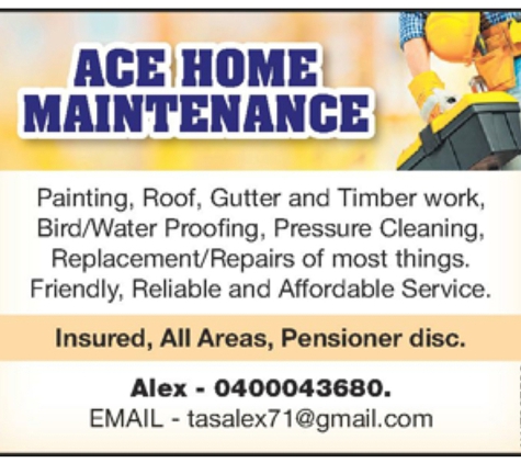 Ace Home Maintenance - Sanctuary Point, NSW