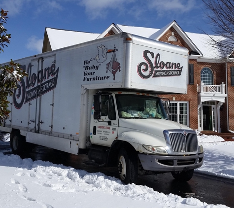 Sloane Moving & Storage - Elkins Park, PA. Sloane truck