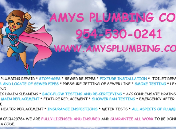 Amy's plumbing - Fort Lauderdale, FL