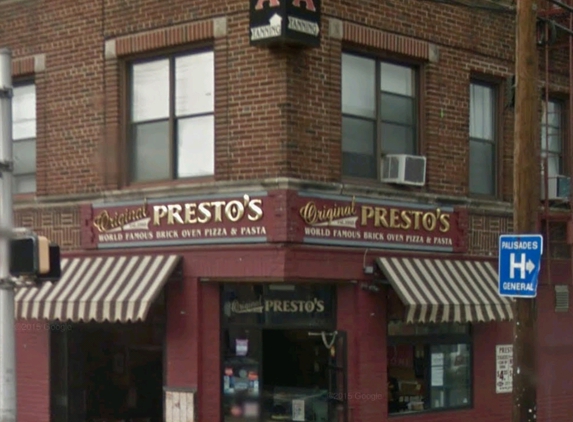 Orignal Presto's World Famous Brick Oven Pizza & Pasta - West New York, NJ