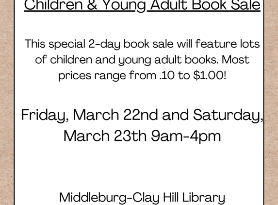 Middleburg-Clay Hill Library - Middleburg, FL