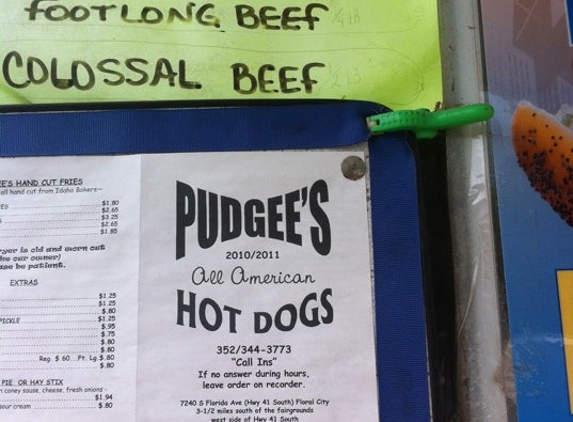 Pudgees' Hot Dog Stand - Floral City, FL