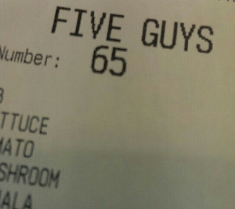 Five Guys - Louisville, KY