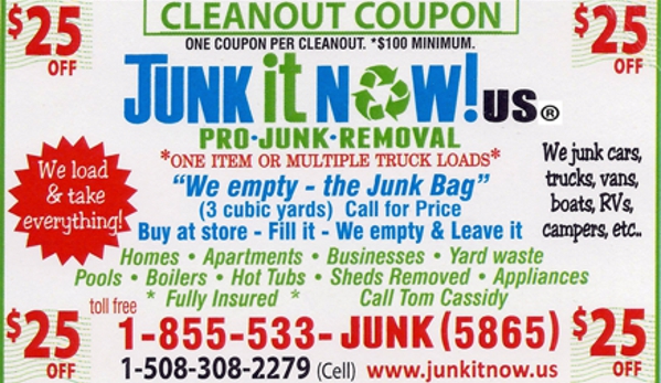 Junk It Now! - Medway, MA