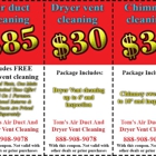 Tom's Air Duct And Dryer Vent Cleaning