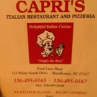 Capri's Pizza Inc