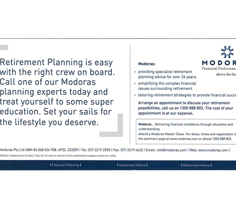 Modoras Financial Performance Solutions - Upper Mount Gravatt, QLD