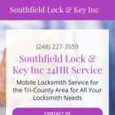 Southfield Lock & Key Inc - Locks & Locksmiths
