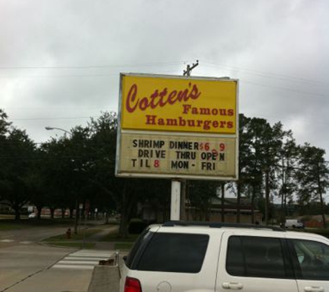 Cotten's Famous Hamburgers - Lake Charles, LA