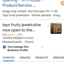 tays fruity jewelryline - Jewelry Designers