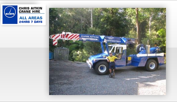 Chris Aitkin Crane Hire - Buderim, QLD. We Encourage Client Feedback, Input And Queries Before, During And After Your Project