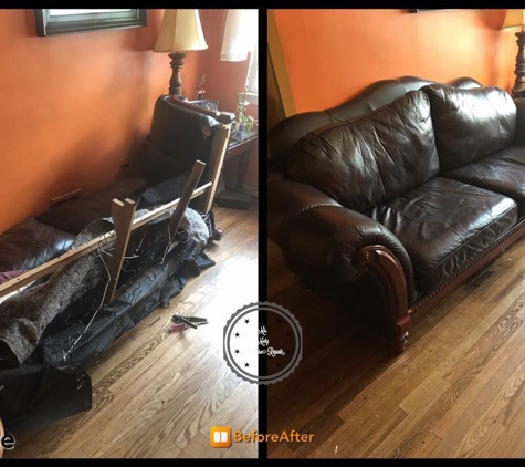 Mr. Metz Furniture Repair - Bronx, NY. Sofa reinforcement