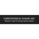 Christopher M. Shaari, MD - Physicians & Surgeons, Otorhinolaryngology (Ear, Nose & Throat)