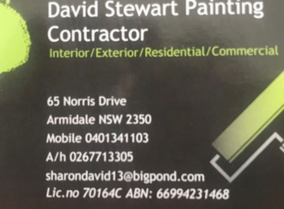 David Stewart Painting Contractor - Armidale, NSW