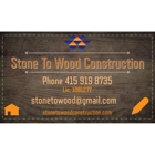Stone To Wood Construction