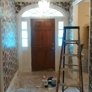 Moore's Painting LLC - Ruston, LA. Before with wallpaper